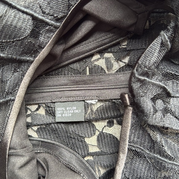 Rickie Freeman for Teri Jon 3/4-Sleeve Lace Overlay Cocktail Dress 4 - Picture 14 of 15